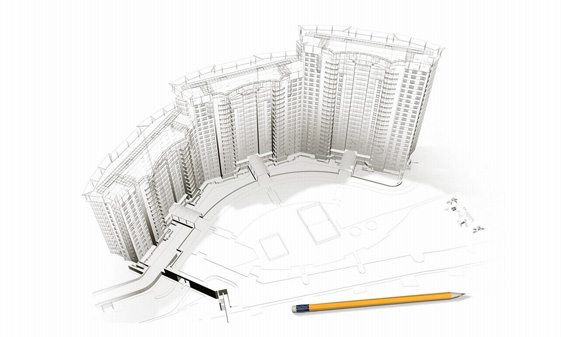 酷比的建筑設計！