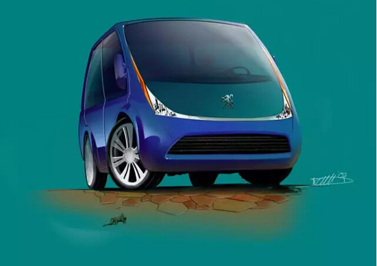 不同工業設計手繪表達方式不一樣