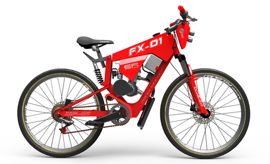 FX 超級霸氣電動自行車設(shè)計