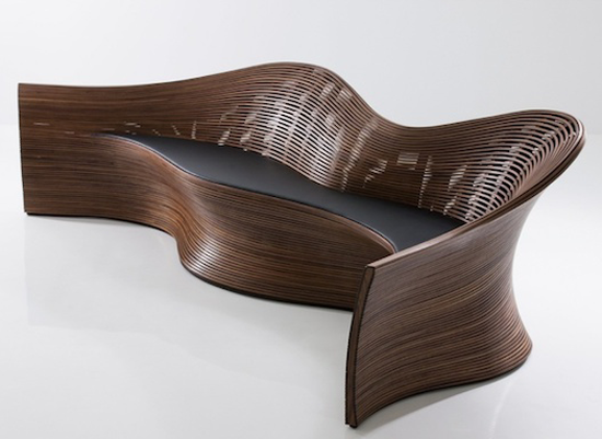 創(chuàng)意木質(zhì)沙發(fā)和桌椅設(shè)計