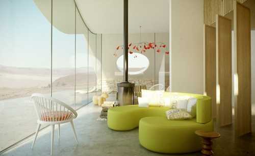 沙漠別墅建筑形象化設計