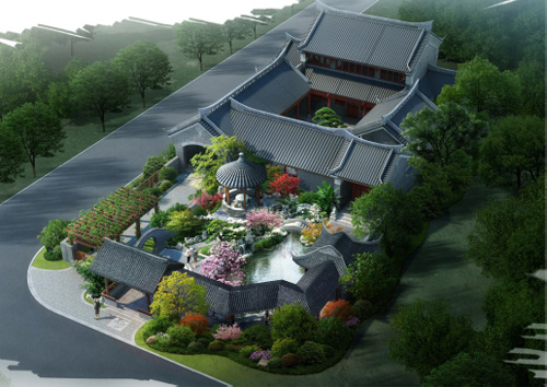 文化傳承 古色古香的四合院建筑設計