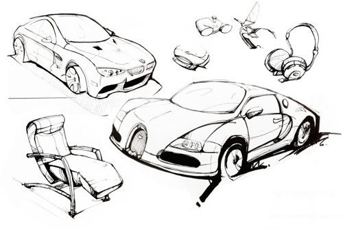 手繪與工業(yè)設(shè)計(jì)