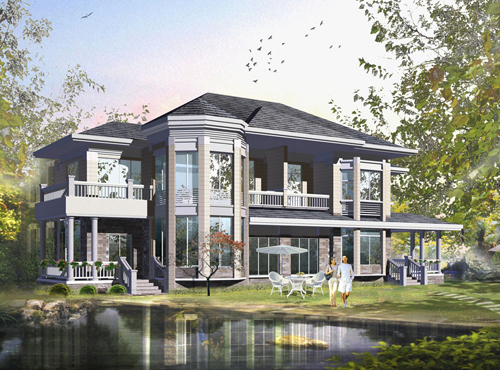 別墅建筑設計一一經典裝飾