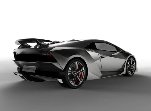 暗紅與黑超級拉風蘭博基尼概念車