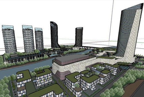 環境設計理念下的城市中心建筑設計