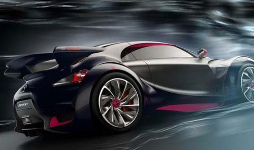 Souvolt 汽車造型效果圖