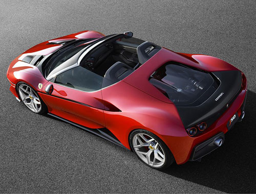 法拉利日本東京發布特別版J50新款超跑