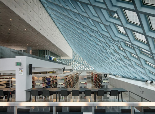 西雅圖中央公共圖書館設(shè)計