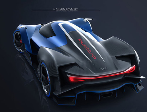 保加利亞Milen Ivanov奧迪概念跑車設計
