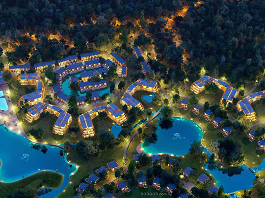 俄羅斯Cubic Meter大手筆建筑群設(shè)計(jì)作品欣賞（二）