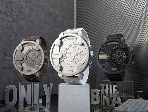 DIESEL腕表及海報設計
