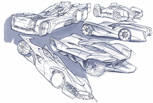 美國John Frye汽車概念手繪設計