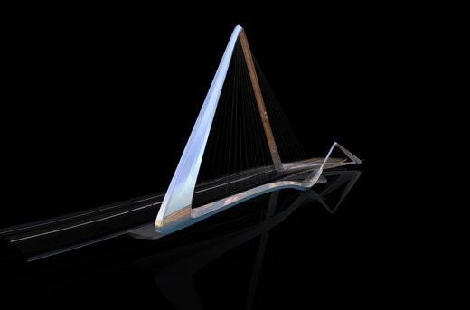 中國●珠海●無限循環橋建筑設計