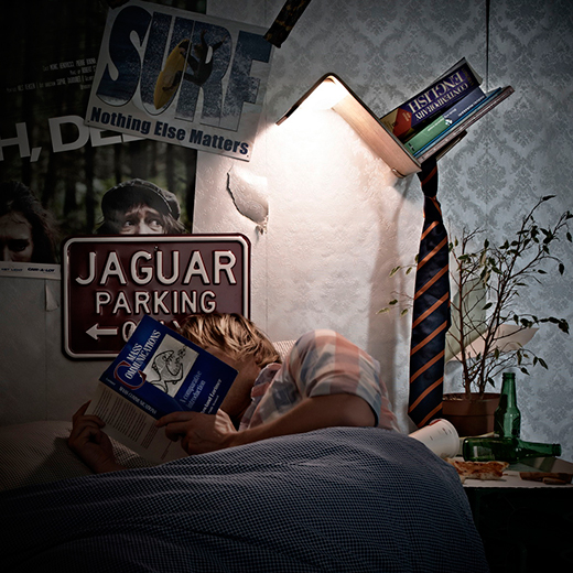 Lili Lite創意床頭書架燈