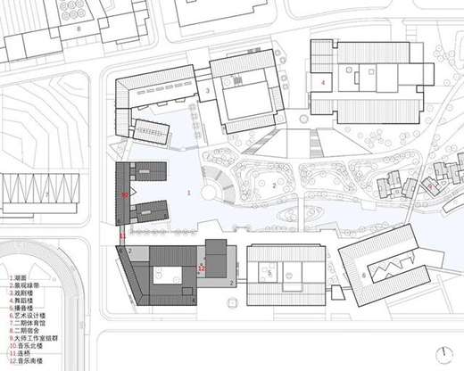 安徽藝術學院音樂樓，同濟大學建筑設計