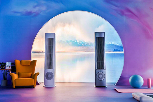 空調沒大屏?Leader首創大風幕設計，開啟大屏家居時代